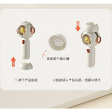 Lade das Bild in den Galerie-Viewer, Mini Handheld Fan USB Rechargeable Nano Atomization Beauty Makeupwater Fan Portable Mini Student Car
