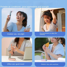 Load image into Gallery viewer, Mini Pocket Fans Student Outdoor Travel Multi functional Portable Rechargeable Fan Mute Handheld Sma
