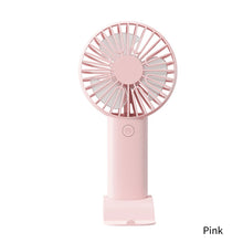 Load image into Gallery viewer, Mini Portable Fans Handheld USB Rechargeable Fan Mini Desktop Air Cooler Outdoor Fan Cooling Travel
