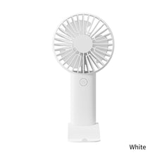 Load image into Gallery viewer, Mini Portable Fans Handheld USB Rechargeable Fan Mini Desktop Air Cooler Outdoor Fan Cooling Travel
