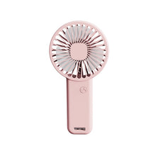 Lade das Bild in den Galerie-Viewer, Mini Portable USB Handheld Fan Electric Fans Rechargeable Silent Pocket Small Cooling Hand ventilado
