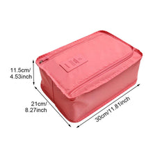 Load image into Gallery viewer, Multi Function Portable Travel Storage Bags Toiletry Cosmetic Makeup Bag Handbag Luggage Organizer Case Shoes Packing Cube Pouch

