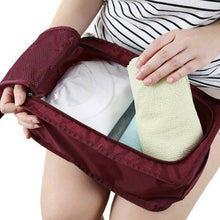 Load image into Gallery viewer, Multi Function Portable Travel Storage Bags Toiletry Cosmetic Makeup Bag Handbag Luggage Organizer Case Shoes Packing Cube Pouch
