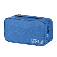Lade das Bild in den Galerie-Viewer, Multifunctional Travel Organizer Bag Women Underwear Bra Finishing Storage Bag Ladies High Capacity Waterproof Packing Cubes
