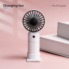 Load image into Gallery viewer, New USB Mini Handheld Portable Fan Convenient And Ultra-Quiet Fan Portable Student Office Outdoors H
