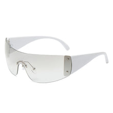 Lade das Bild in den Galerie-Viewer, Sunglasses sun Shades Fashion Y2g Avant Garde Frameless European and American Catwalk Light Luxury Siamese Sports unisex
