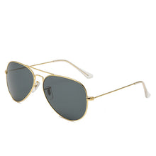 Lade das Bild in den Galerie-Viewer, Sunglasses sun Shades Pilot Tempered Glass Sheet Popular Style Driving Aviator unisex
