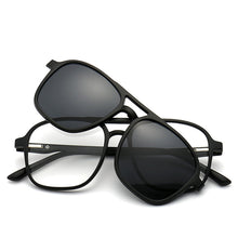 Load image into Gallery viewer, Sunglasses sun Shades Magnetic Set of Polarized Men Driving Night Vision Goggles Clip Women Myopia Frame unisex
