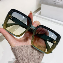Load image into Gallery viewer, Sunglasses sun Shades Personality Flash Powder Female UV Protection Strong Light Driving Street unisex
