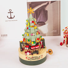 Load image into Gallery viewer, Xmas ornaments Christmas  Creative Decorations Tree Building Blocks Music Box Music Box Toy Decoration Xmas gift
