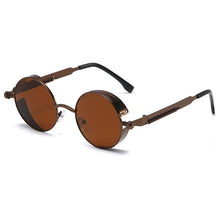 Lade das Bild in den Galerie-Viewer, Sunglasses sun Shades Steampunk Stylish round Retro Trendy unisex

