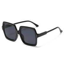 Load image into Gallery viewer, Sunglasses sun Shades Fashion Vintage with Large Rims for a Slim Look Plain Face shade Trendy Unique Marine Clip unisex
