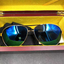 Load image into Gallery viewer, Sunglasses sun Shades Red Wood Box Polarized Men Women Aviator unisex
