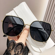 Load image into Gallery viewer, Sunglasses sun Shades Women's UV Proof Large Frame Trendy to Make Big Face Thin Looked Polarized High Grade unisex
