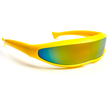 Load image into Gallery viewer, Sunglasses sun Shades Stylish Laser Laser Space Robot Siamese Mercury Lens unisex
