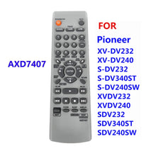 Load image into Gallery viewer, Remote control compatible with Axd7407 Pioneer DVD CD XV-DV232 XV-DV240 XV-DV350
