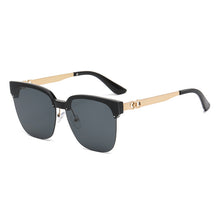 Lade das Bild in den Galerie-Viewer, Sunglasses sun Shades Polarized Fashion Retro Semi Rimless UV Protection Driving unisex
