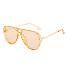 Lade das Bild in den Galerie-Viewer, Sunglasses sun Shades All Match Riding Fashion Large Rim Aviator Trendy Vintage unisex
