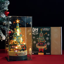 Load image into Gallery viewer, Xmas ornaments Christmas  Creative Decorations Tree Building Blocks Music Box Music Box Toy Decoration Xmas gift
