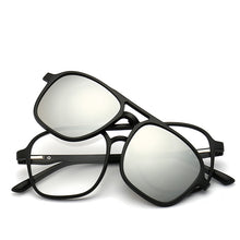Load image into Gallery viewer, Sunglasses sun Shades Magnetic Set of Polarized Men Driving Night Vision Goggles Clip Women Myopia Frame unisex
