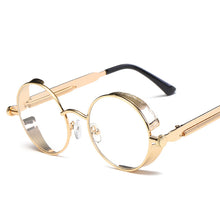 Lade das Bild in den Galerie-Viewer, Sunglasses sun Shades Steampunk Stylish round Retro Trendy unisex
