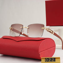 Load image into Gallery viewer, Sunglasses sun Shades Ka Jia Frameless Trimming Classic Small Long Frame Style Fashion unisex
