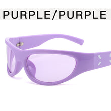 Lade das Bild in den Galerie-Viewer, Sunglasses sun Shades Vintage Personality Hot Girl Trendy Fashion Riding Punk unisex
