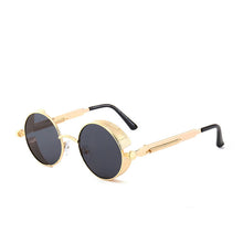 Lade das Bild in den Galerie-Viewer, Sunglasses sun Shades Steampunk Stylish round Retro Trendy unisex
