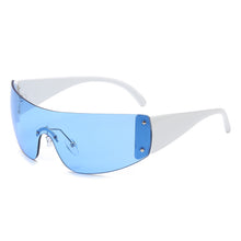 Lade das Bild in den Galerie-Viewer, Sunglasses sun Shades Fashion Y2g Avant Garde Frameless European and American Catwalk Light Luxury Siamese Sports unisex
