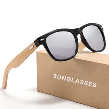 Load image into Gallery viewer, Sunglasses sun Shades Fashion Classic Metal Rice Nail Bamboo Wood unisex
