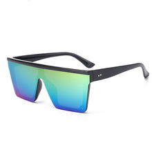 Lade das Bild in den Galerie-Viewer, Sunglasses sun Shades Large Frame Integrated Trendy Fashion Box shade Colorful Color unisex
