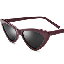 Lade das Bild in den Galerie-Viewer, Sunglasses sun Shades Small Frame Polarized Fashion Triangle Women's Retro Plate Cats' Eye unisex
