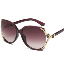 Load image into Gallery viewer, Sunglasses sun Shades Metal Hollow Embellished Small Diamond Women's Fashion Camellia Large Frame Polarized Discolored unisex
