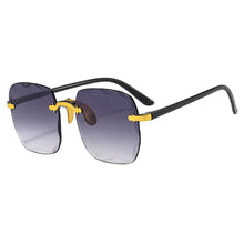 Lade das Bild in den Galerie-Viewer, Sunglasses sun Shades Frameless Trimming Trendy Women's Fashionable UV Protection unisex
