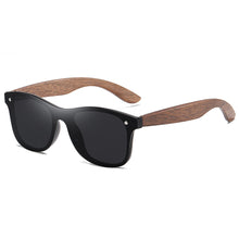Load image into Gallery viewer, Sunglasses sun Shades Wooden Wooden Leg Men's and Women's Color Film UV Proof unisex
