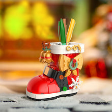 Load image into Gallery viewer, Xmas ornaments Christmas  Creative Decorations Tree Building Blocks Music Box Music Box Toy Decoration Xmas gift
