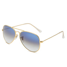Lade das Bild in den Galerie-Viewer, Sunglasses sun Shades Pilot Tempered Glass Sheet Popular Style Driving Aviator unisex
