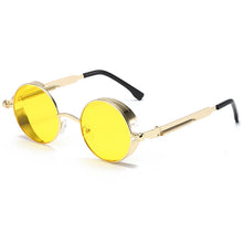 Lade das Bild in den Galerie-Viewer, Sunglasses sun Shades Steampunk Stylish round Retro Trendy unisex
