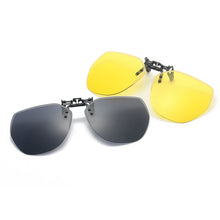 Lade das Bild in den Galerie-Viewer, Sunglasses sun Shades Can Be Turned up Clip Frameless Light Polygon Men's and Women's unisex
