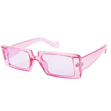 Lade das Bild in den Galerie-Viewer, Sunglasses sun Shades Fashion Square Women's Fashion Transparent Color Personalized Street Shooting Catwalk unisex
