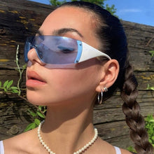 Lade das Bild in den Galerie-Viewer, Sunglasses sun Shades Fashion Y2g Avant Garde Frameless European and American Catwalk Light Luxury Siamese Sports unisex
