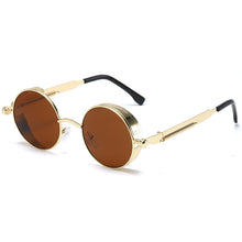 Lade das Bild in den Galerie-Viewer, Sunglasses sun Shades Steampunk Stylish round Retro Trendy unisex
