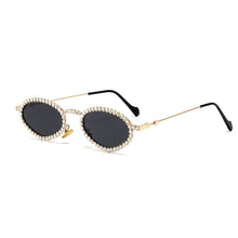 Lade das Bild in den Galerie-Viewer, Sunglasses sun Shades Personality Fashion Women's High Grade Diamond Embedded Hip Hop Anti Blue Light unisex
