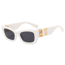 Lade das Bild in den Galerie-Viewer, Sunglasses sun Shades Fashion Wide Leg UV Protection Personality Small Frame Women's High End Sense unisex
