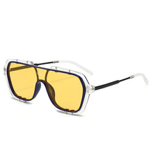 Load image into Gallery viewer, Sunglasses sun Shades Captain One Piece Net Red Ins Style UV Proof Frame unisex
