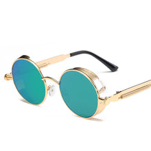Lade das Bild in den Galerie-Viewer, Sunglasses sun Shades Steampunk Stylish round Retro Trendy unisex
