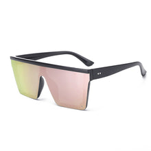 Lade das Bild in den Galerie-Viewer, Sunglasses sun Shades Large Frame Integrated Trendy Fashion Box shade Colorful Color unisex
