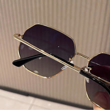 Lade das Bild in den Galerie-Viewer, Sunglasses sun Shades Fashion Polygon Metal Men and Women plus Sized Blue Street Shooting Travel unisex
