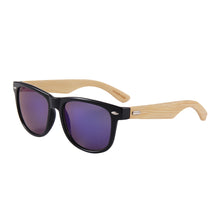 Load image into Gallery viewer, Sunglasses sun Shades Fashion Classic Metal Rice Nail Bamboo Wood unisex
