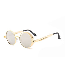 Lade das Bild in den Galerie-Viewer, Sunglasses sun Shades Steampunk Stylish round Retro Trendy unisex
